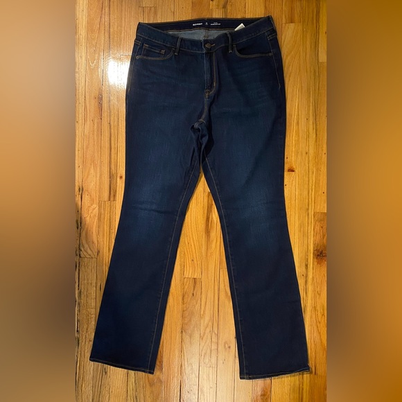 👡💓👀Dark wash midcut Bootcut Jeans - Picture 3 of 6